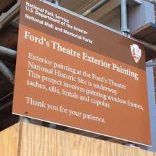 Painting At Ford's Theater 4